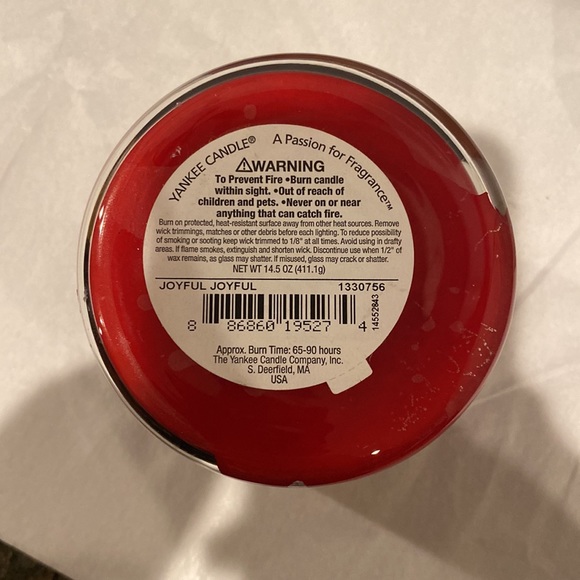 Yankee Candle 14.5 oz. “Joyful! Joyful!” New - Picture 9 of 10